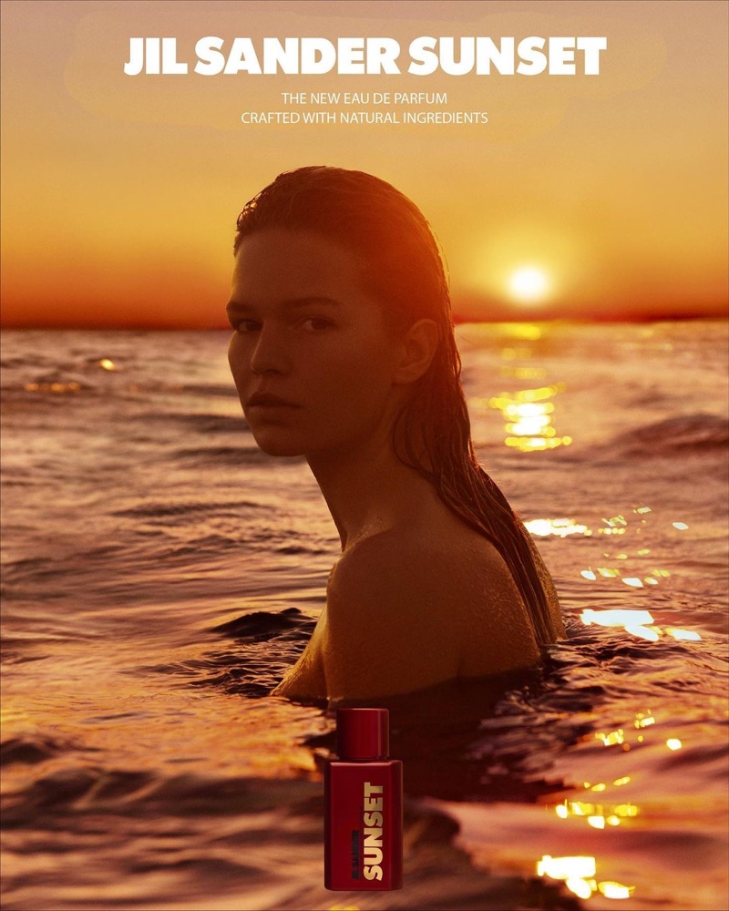 Jil Sander Sunset Perfume Campaign