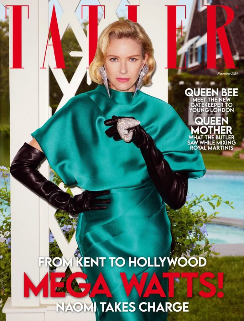 OP Tatler UK Naomi Watts by Daniel Sachon